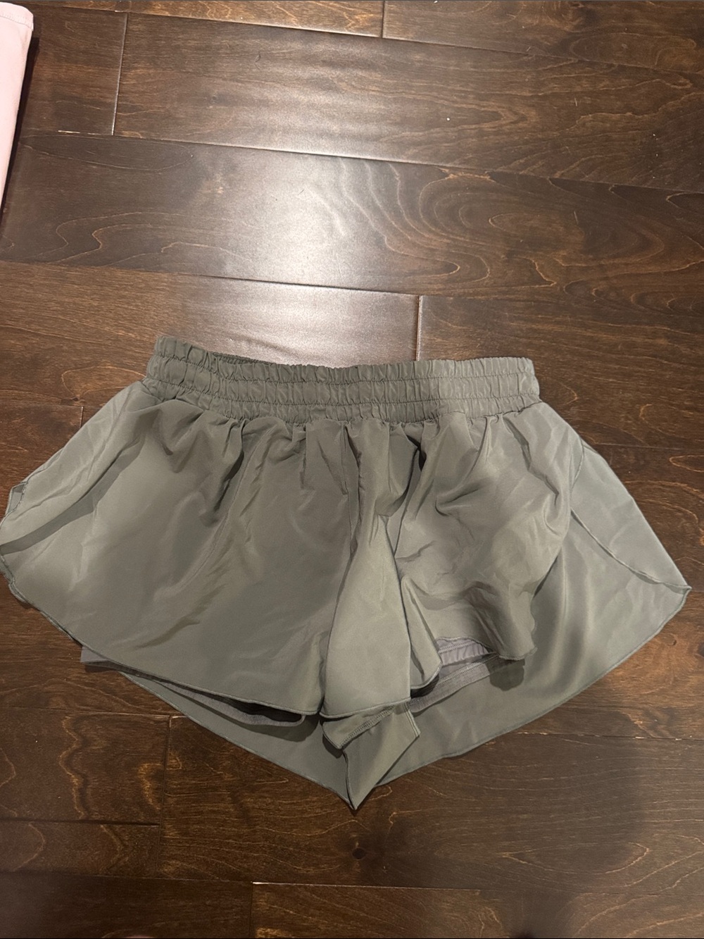 CRZ YOGA Olive Green Women’s Athletic Shorts